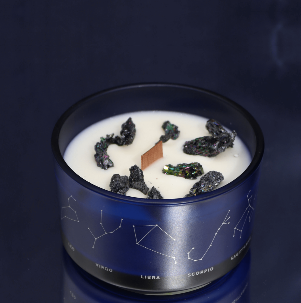 Zodiaka zīmju sojas vaska sveces