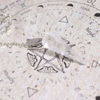 Attīrošais burvestību vīraks ar akmens kristāla svārstu