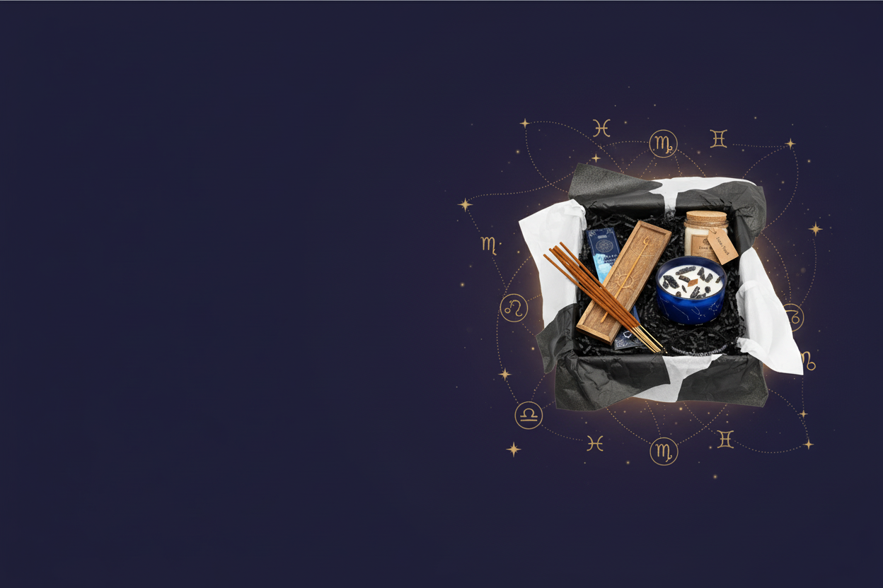 Dāvanu komplektu baneris - ļoti attālināts