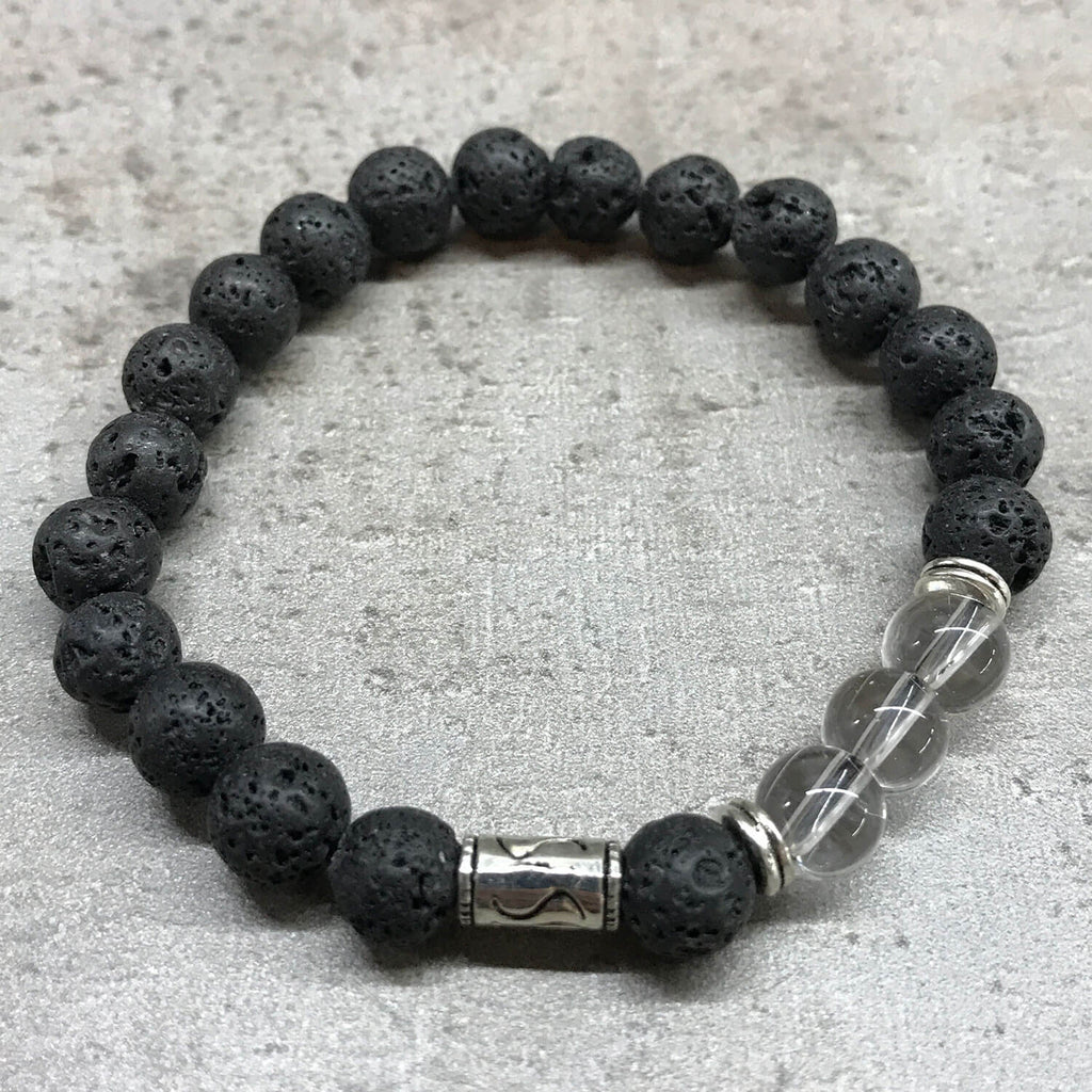 Lavas akmens rokassprādze (3 dažādi veidi)