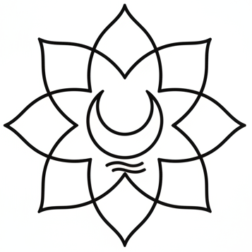 2. Sakrālās čakras ikona